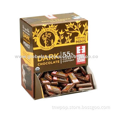 Packaging Carton Box, Suitable for Chocolate & Candy, Eye-catching, Can Load 20kg, Can be Customized